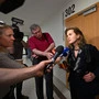 Strafverteidigerin Astrid Wagner während des Mordprozesses gegen eine 14-Jährige