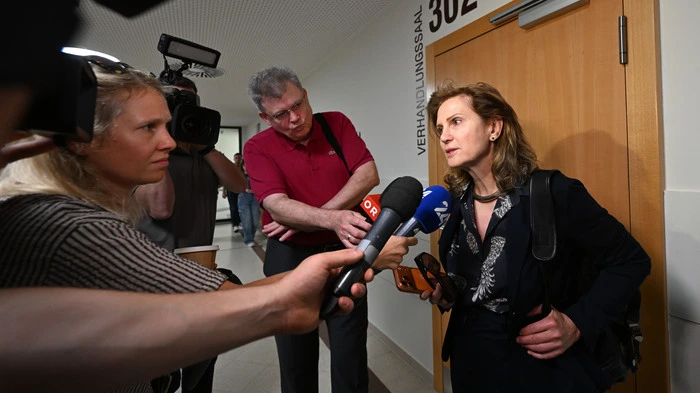 Strafverteidigerin Astrid Wagner während des Mordprozesses gegen eine 14-Jährige