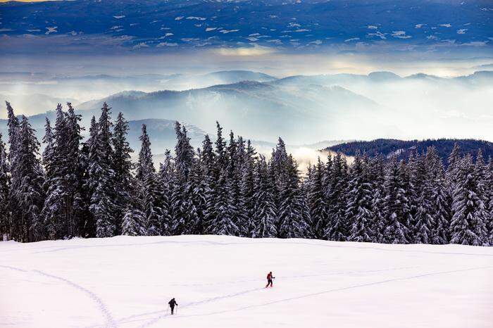 Die Erlebnisregion Graz bietet auch im Winter herrliche Wandermöglichkeiten
