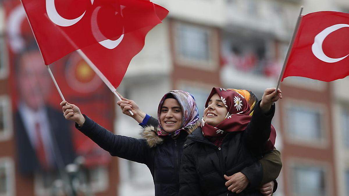 55,3 Millionen sind in der Türkei wahlberechtigt 