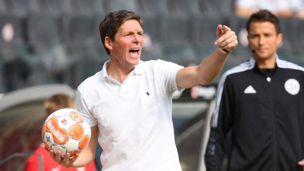 Hält bei einem Saisonpunkt: Frankfurt-Trainer Oliver Glasner