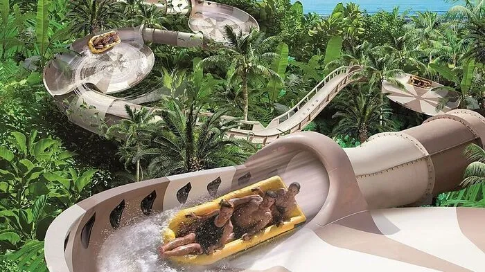 An der Costa Adeje auf Teneriffa liegt der rund 185.000 Quadratmeter große thailändisch inspirierte Park. Er verfügt über mehr als 20 Rutschen, unter anderem die 28 m hohe “Tower of Power”-Rutsche, die durch ein Haifischbecken führt und das Wellenbecken mit der höchsten künstliche Welle. Zum 5. Mal bester Wasserpark der Welt.