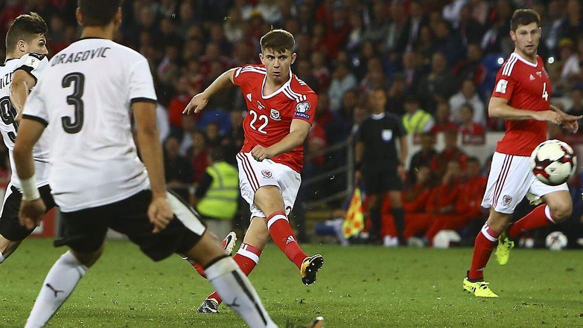 Benjamin Woodburn gelang der Todesstoß gegen Österreich