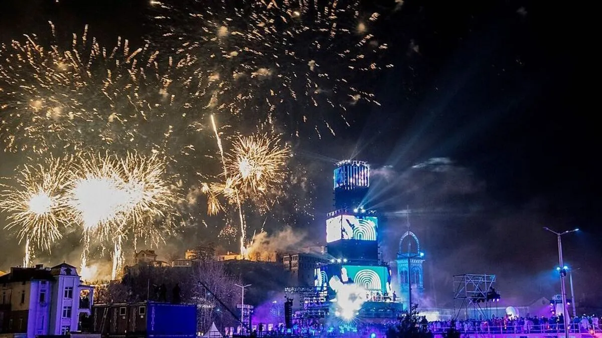Die Open-Air-Show in Plowdiw