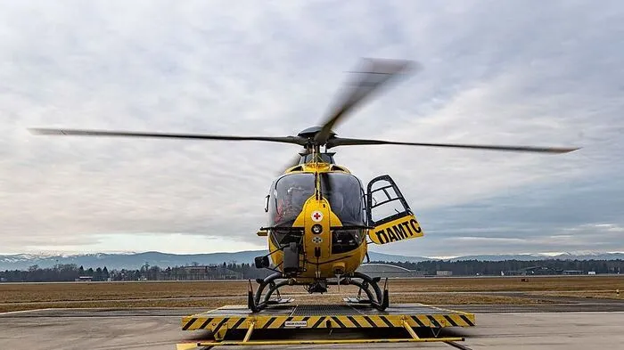 Einsatz für den Rettungshubschrauber C12