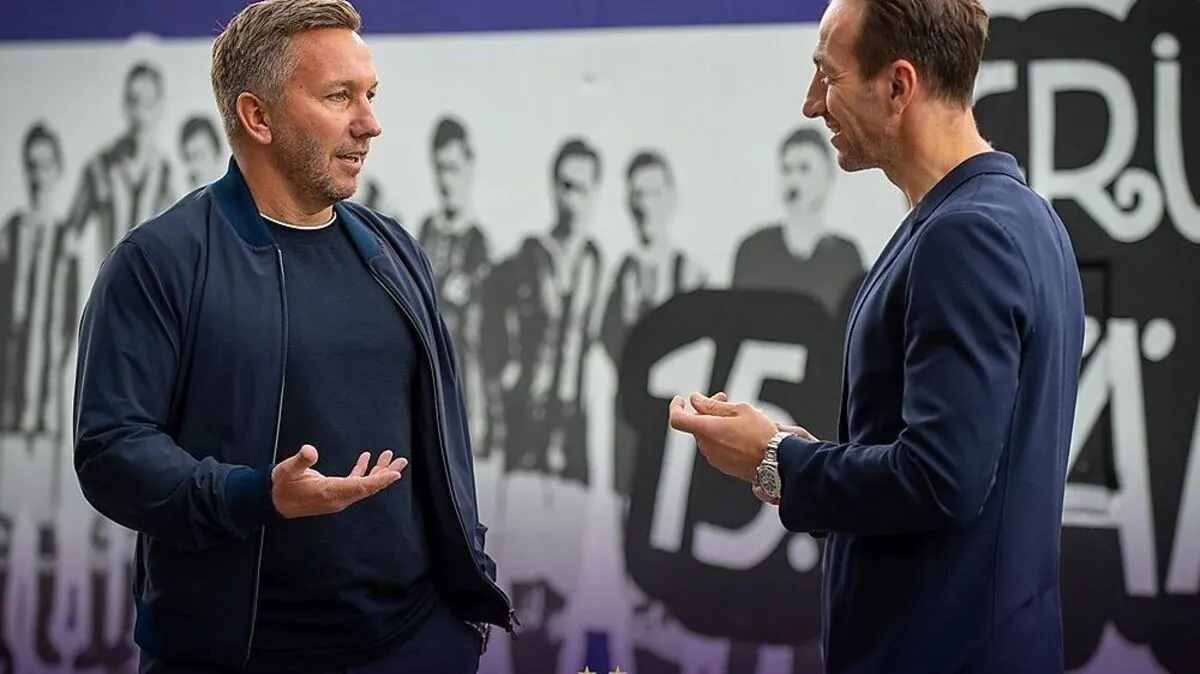 Manfred Schmid und Manuel Ortlechner