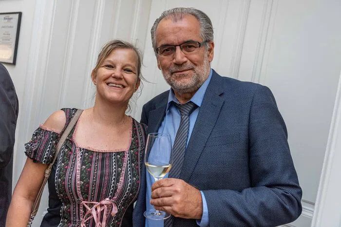 Klub Carinthia in Wien: Eva Wissiak (Präsidentin) und ihr Vize Leopold Stollwitzer