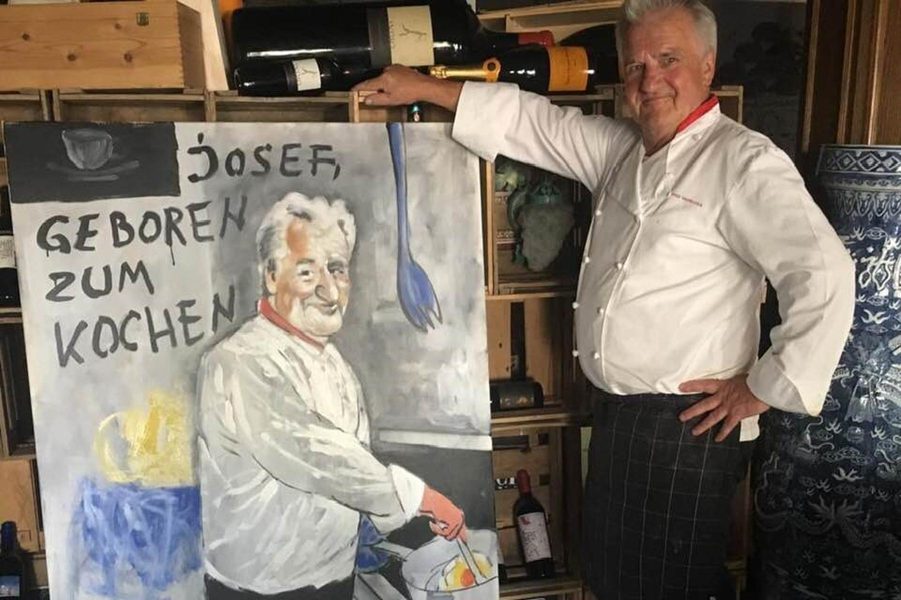 In Tarvis: Josef Viehhauser, Starkoch im Ruhestand, kehrt in die Küche zurück