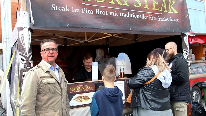 Beim „European Street Food Festival“ gab es Köstlichkeiten aus vieler Herren Länder, frisch zubereitet und angeboten.  