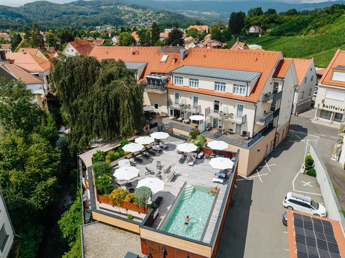 Mitten in Stainz: Der Stainzerhof ist ein modernes Business- und Freizeithotel mit 45 Zimmern