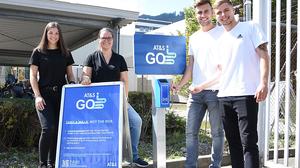 Mit der Aktion &quot;Go the extra mile&quot; möchte die AT&S Leoben zu Bewegung und Nachhaltigkeit animieren
