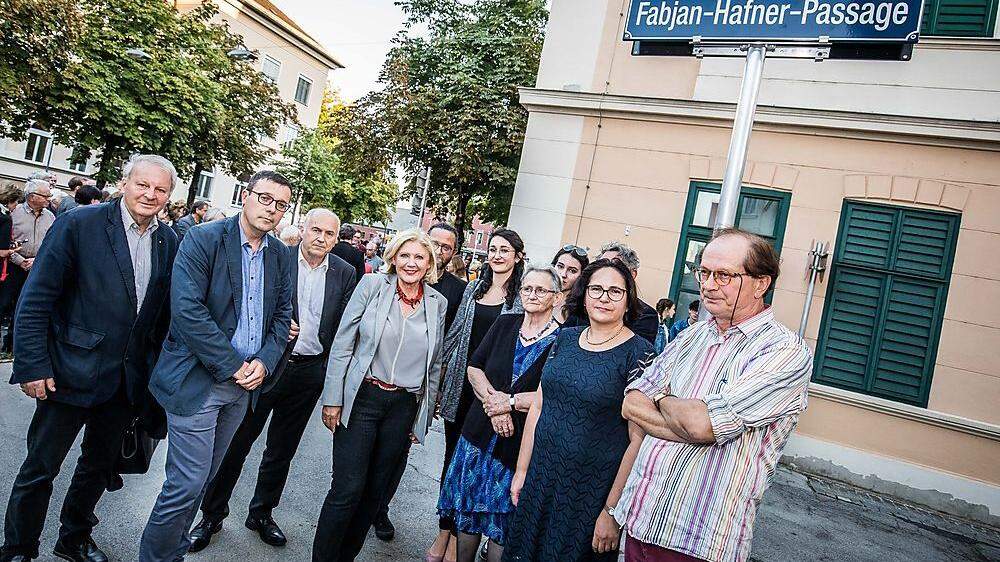 Ein paar Schritte mit Fabjan Hafner: In Klagenfurt gibt es jetzt eine Passage mit dem Namen des 2016 verstorbenen Literaten und Literaturwissenschafters