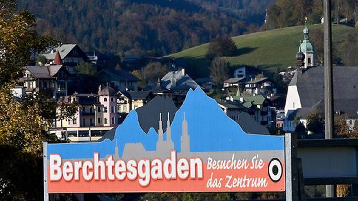 Berchtesgadener Land in Bayern liegt neben Salzburg