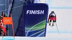 Conny Hütter auf dem Weg ins Ziel – letztlich fehlten 27/100 auf eine Medaille 