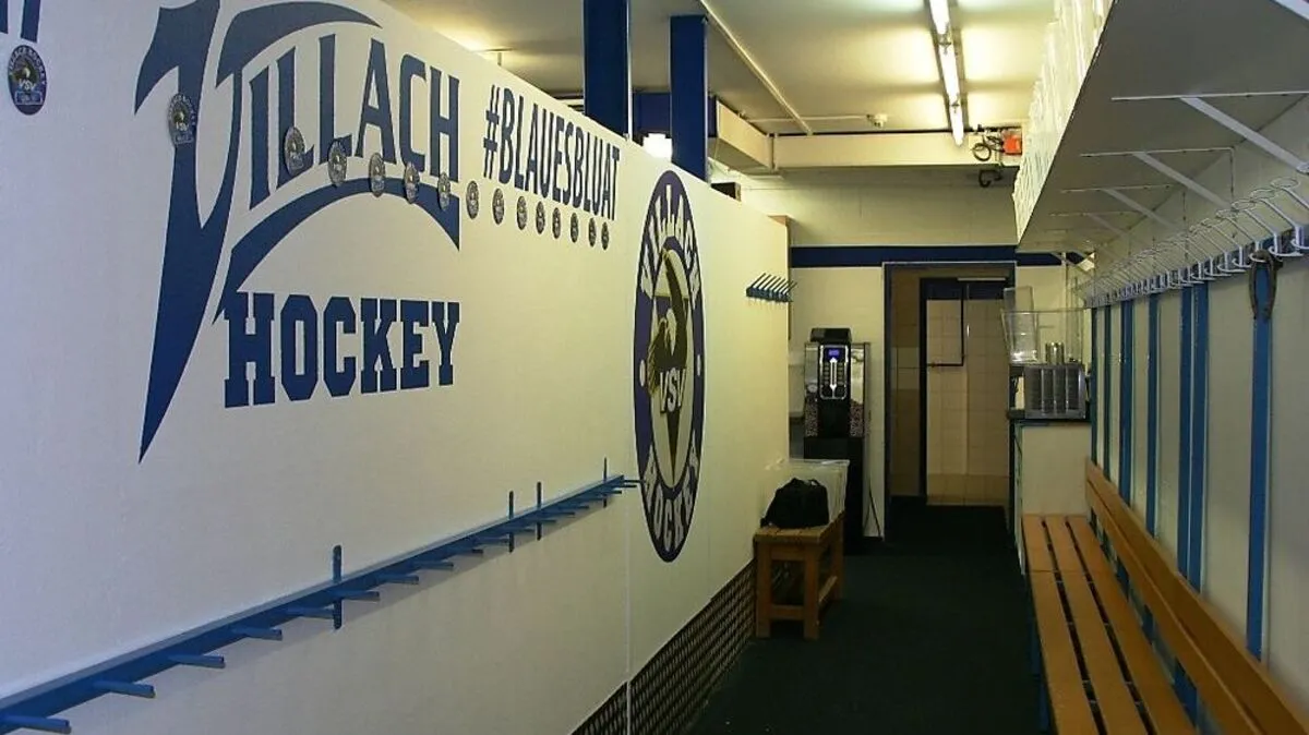 So schaut die neue Kabine der VSV-Kampfmannschaft aus