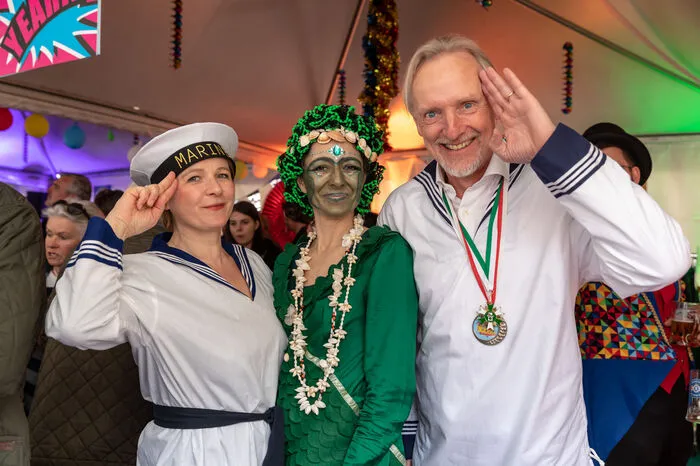 Ahoi: Die Städträte Judith Schwentner und Günter Riegler mit Klubobfrau Sandra Krautwaschl