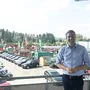 Philipp Gady ist stolz darauf, dass sie den 109. Gady-Markt coronakonform vorbereitet haben