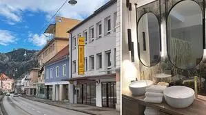 Im ehemaligen Tee-Café Steinkellner können Gäste nun modern wohnen