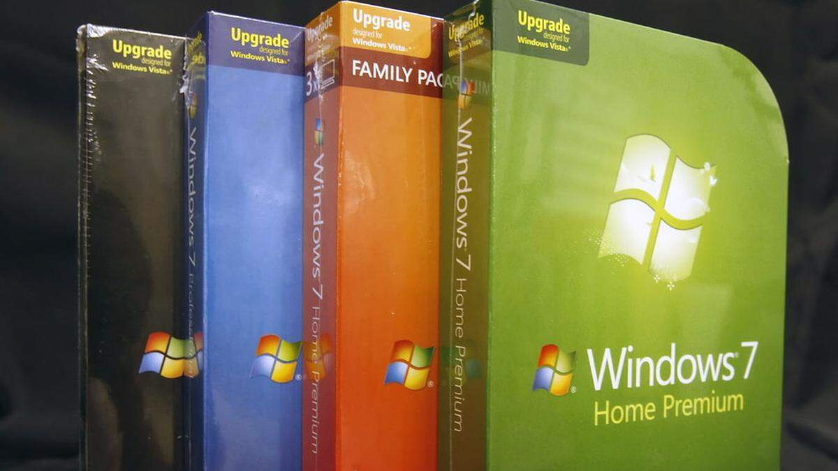 Windows 7 ist seit 2009 auf dem Markt