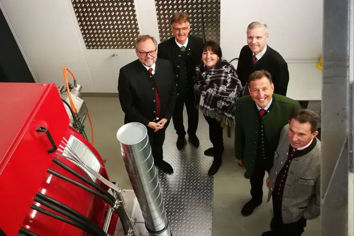Die Turbine und der Generator befinden sich sieben Meter unter der Erde.