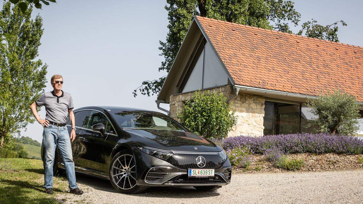 Doppel-Rallye-Weltmeister Walter Röhrl über den Mercedes EQS: &quot;Weit weg vom pompösen Luxus-Auftritt, der sowieso nicht mehr in die Zeit passen würde&quot;