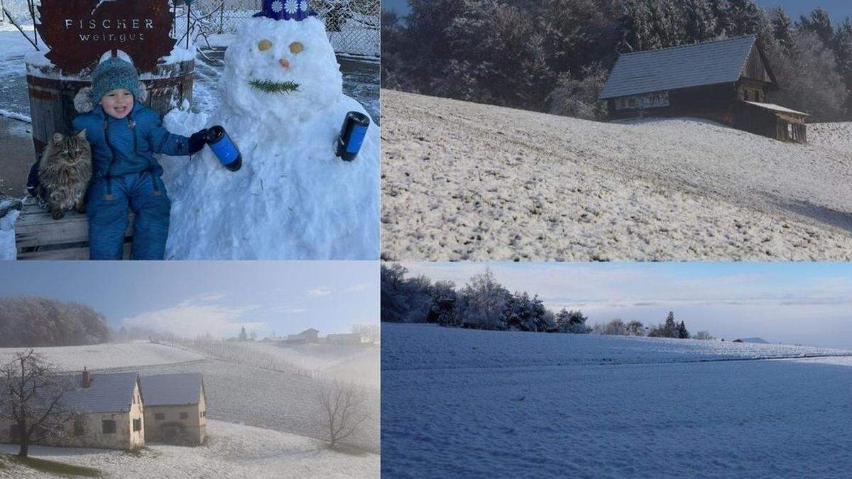 Die Südoststeiermark wurde zum &quot;Winterwonderland&quot;