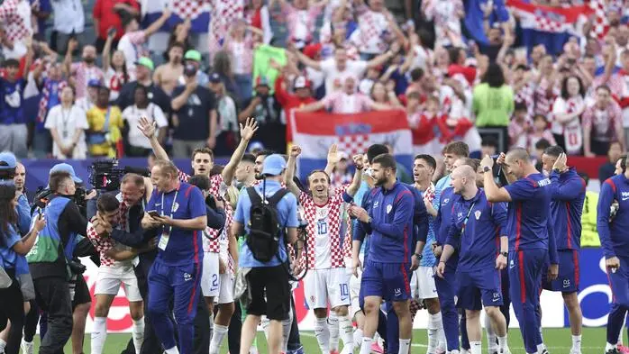 Kroatien jubelte über ein spätes Siegestor und den Aufstieg