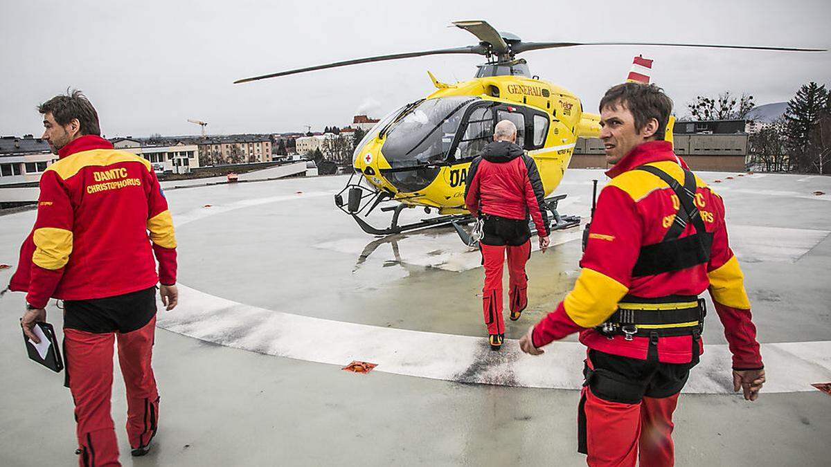 Einsatz für Rettungshubschrauber Christophorus 14 (Sujet)