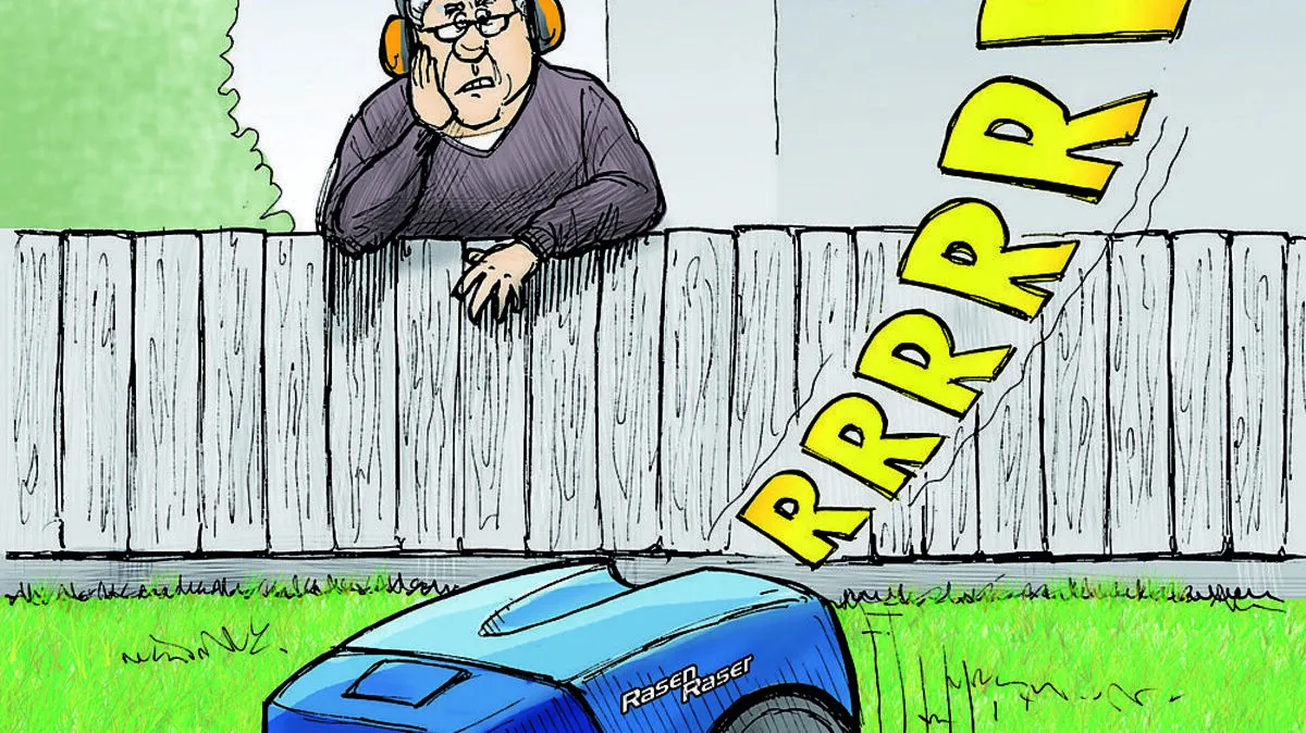 Wer sich nicht wehrt, lebt verkehrt und riskiert, dass der Roboterlärm ortsüblich wird.