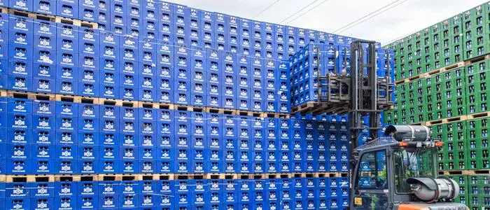 Die Diebe hatten es auf Bierkisten abgesehen (Symbolfoto)