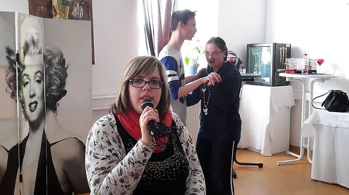 Eine Playback-Show der besonderen Art präsentieren Mitglieder der Lebenshilfe-Theatergruppe
