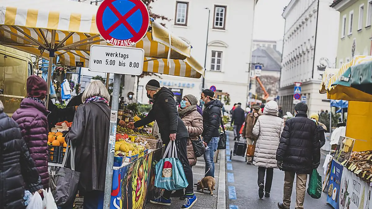 Die Standler verwenden zurzeit mehr Heizstrahler.