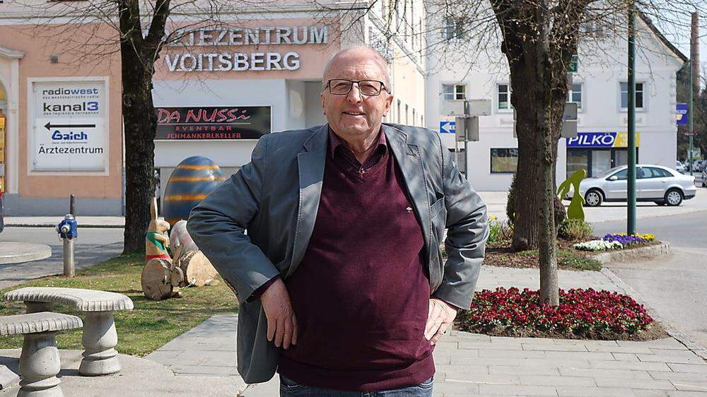 Der Voitsberger Ex-Vizebürgermeister Walter Gaich