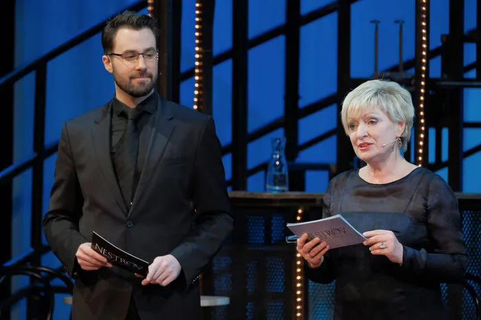 Es war ein improvisierter Abend, einer der ungewöhnlichsten und überraschendsten. Im Bild: Peter Fässlacher und Karin Bergmann.
