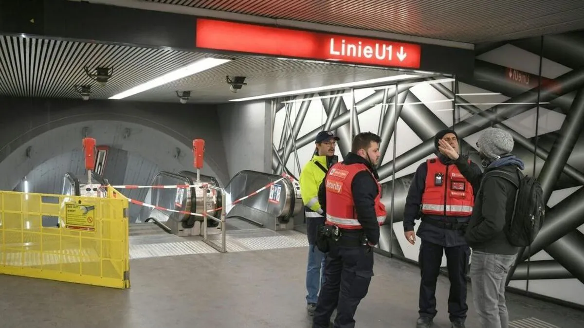 Sperre nach Brand in U-Bahnstation Karlsplatz