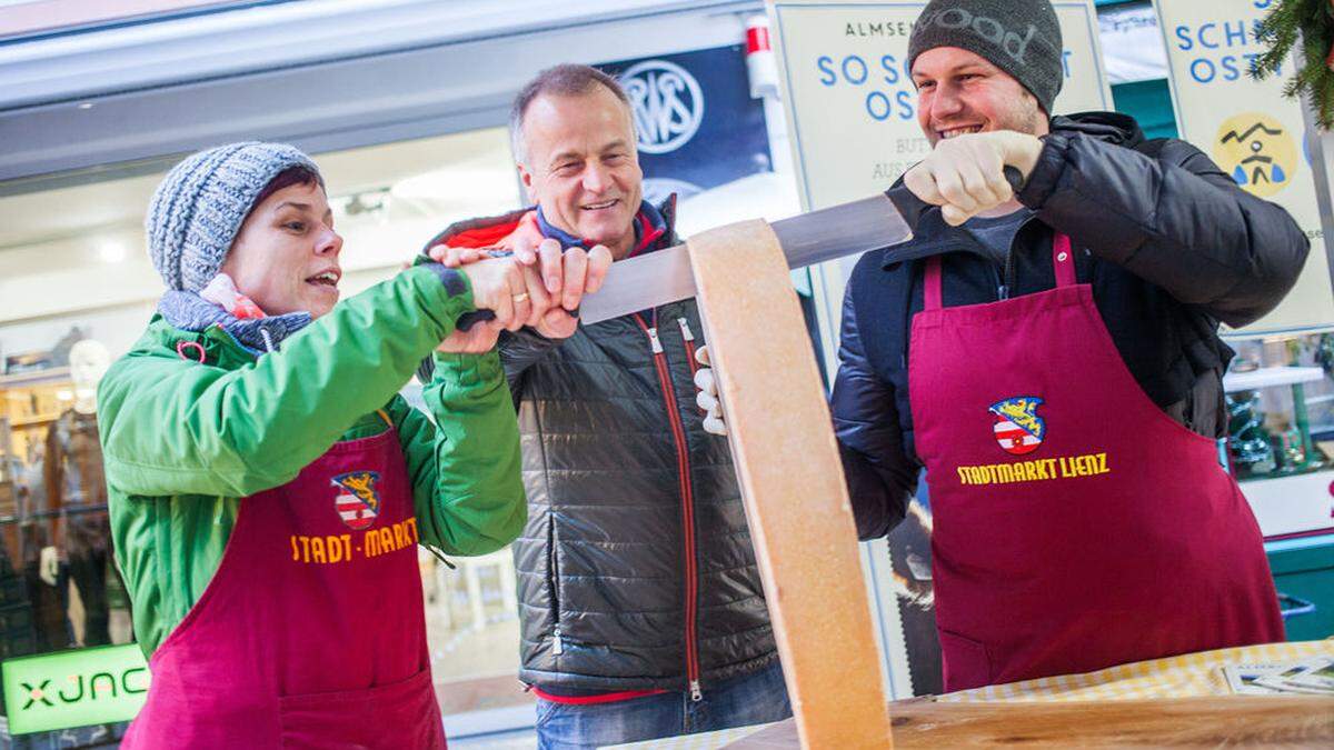 Katharina Trager vom Bauernladen Matrei, Kurzthaler und Wibmer