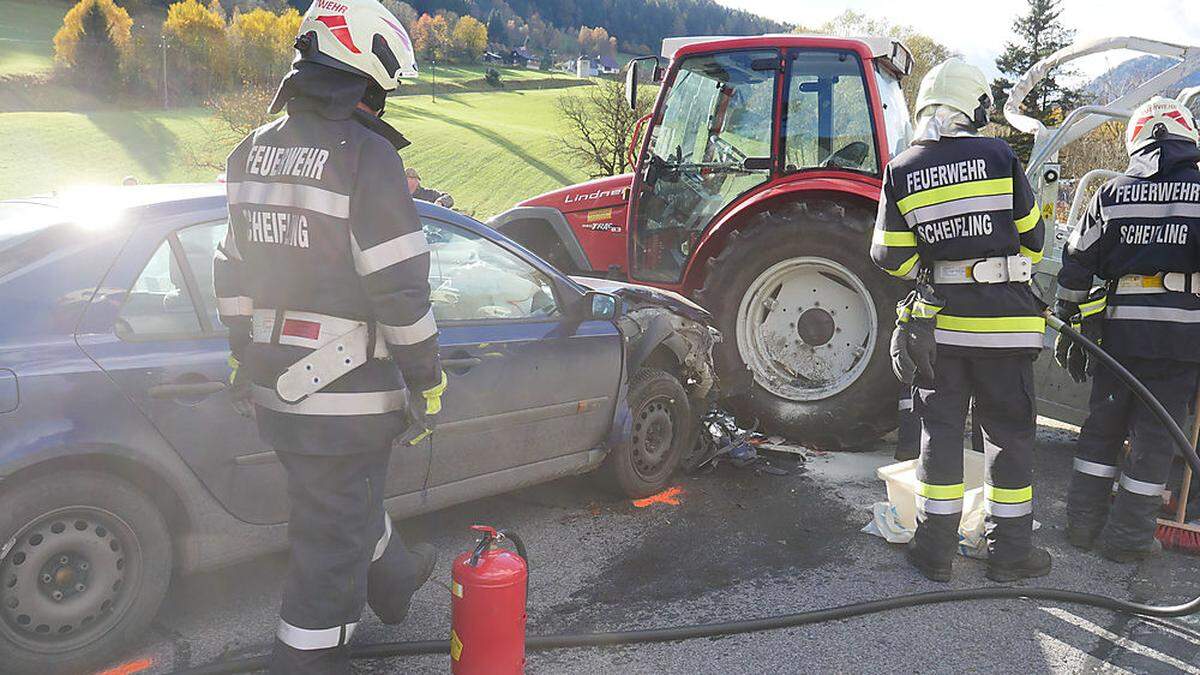 Unfall in Scheifling am Nationalfeiertag