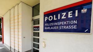 Der Vorfall ereignete sich in der Polizeiinspektion Karlauerstraße