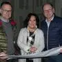 Werner Steirer vom Bauamt, Linda Peißl und Adi Kern von der Lipizzanerheimat