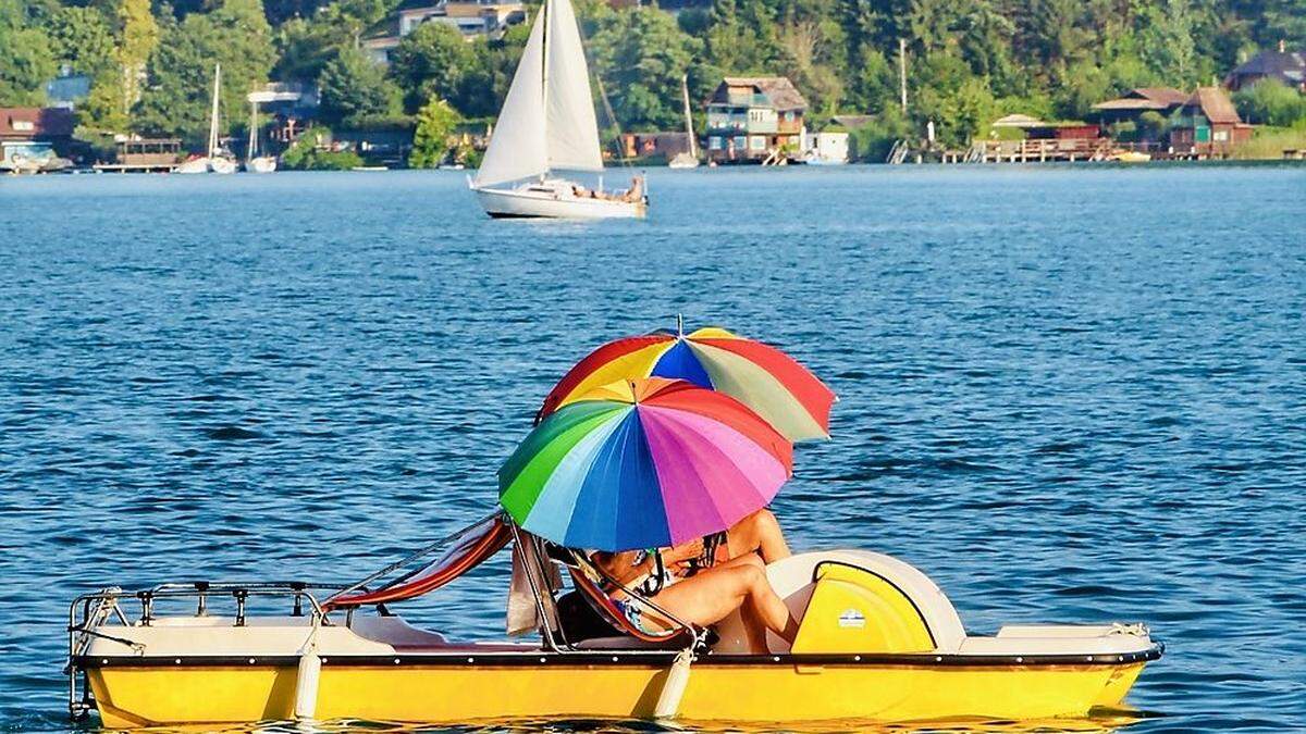 Seen laden nach wie vor zum Baden ein – bei 25 Grad wie aktuell am Wörthersee