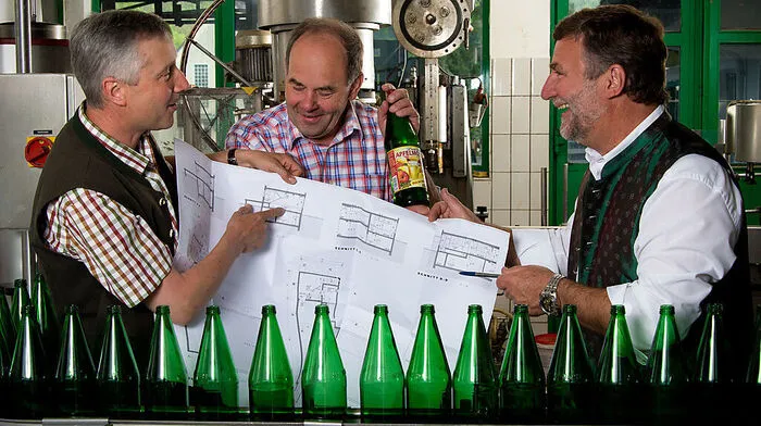 Von links: Gerhard Janschitz, Anton Heritzer und Berthold Radl