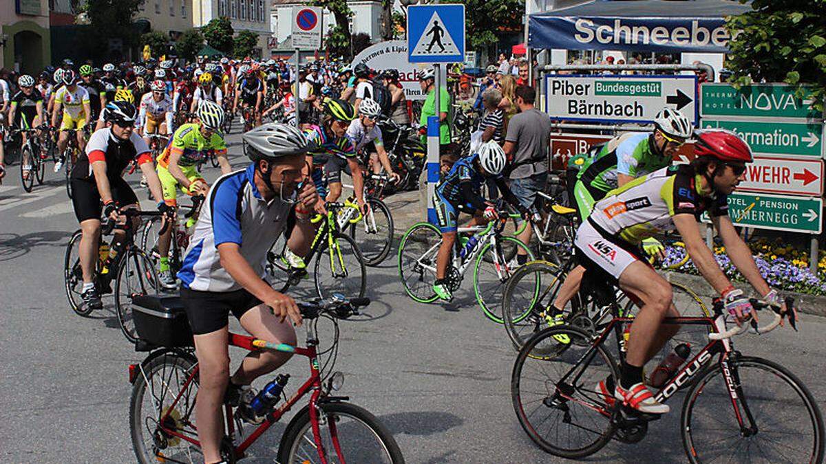 Rund 1000 Teilnehmer werden zum 45. Köflacher Radfahrtag erwartet