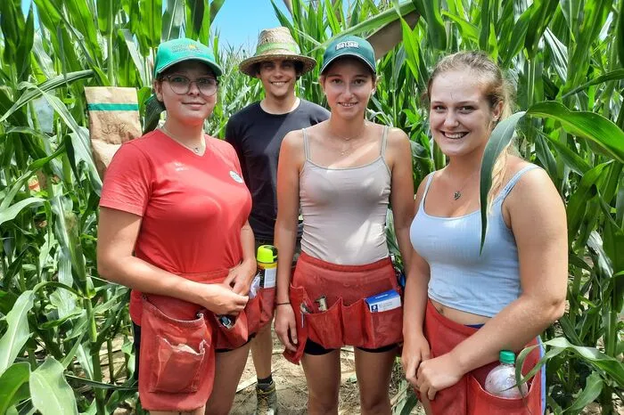 Katharina Spörk, Clemens Langmaier, Kathrin Teibinger und Sophia Karrer.