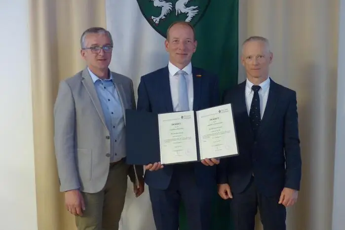 Eichkögl: Bürgermeister Heinz Konrad und Vize Bernhard Monschein