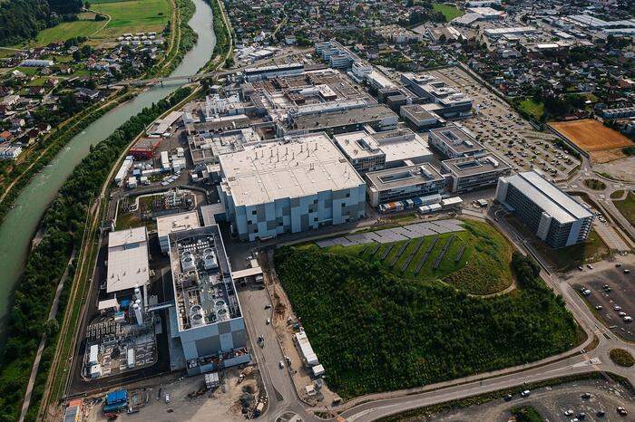 Der Ausbau der Infineon Österreich-Zentrale in Villach wird demnächst abgeschlossen