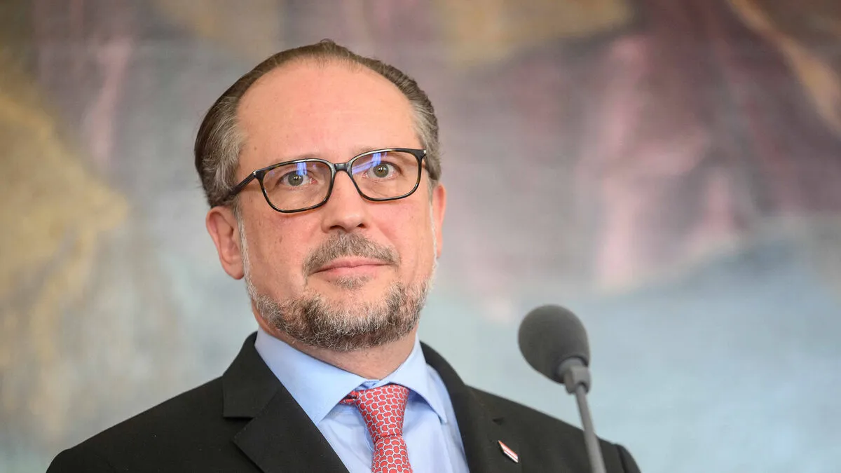 Außenminister Alexander Schallenberg (ÖVP)