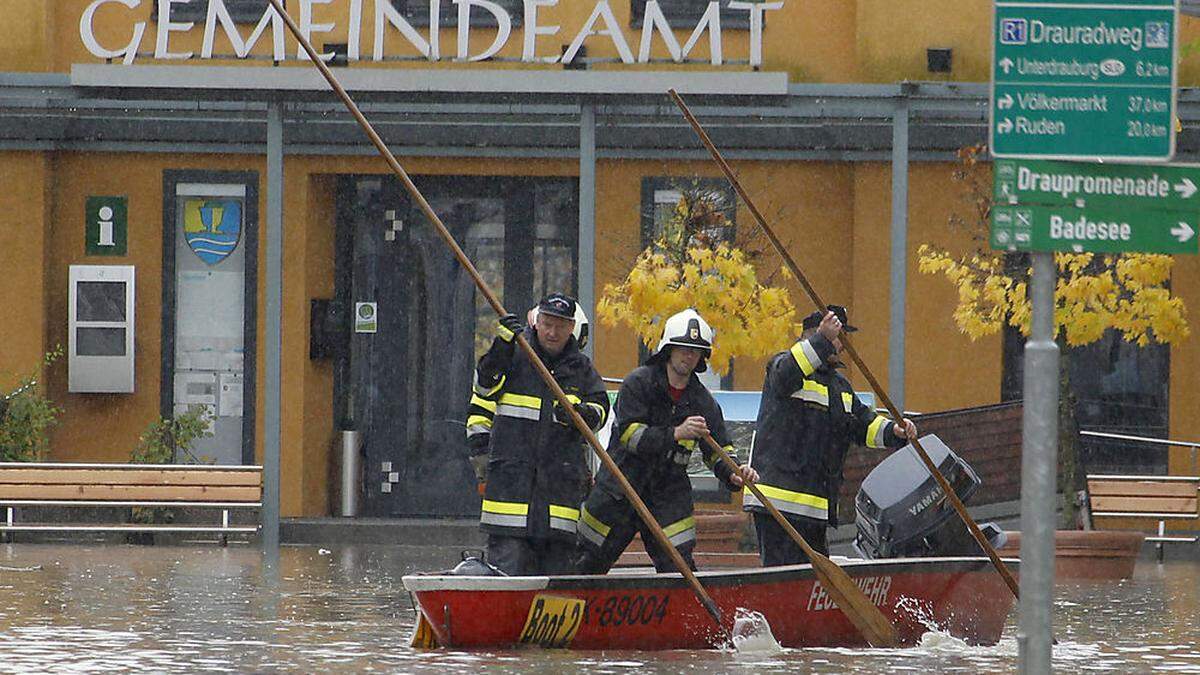 Lavamünder wurden im Jahr 2012 Opfer einer Überflutung