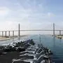 US-Flugzeugträger passiert den Suez-Kanal