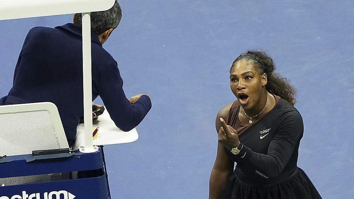 Serena Williams beim US-Open-Finale