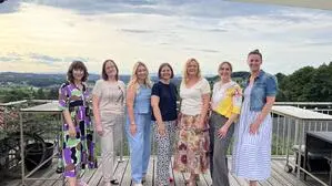Katrin Fischer (Felin), Sonja Fink (Gemeinde Gnas), Expertinnen Clara Bacher, Gudrun Gruber, Silvia Reindl, Isabella Keilani und Gleichstellungsmanagerin Bettina Taucher
